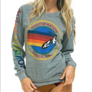 Aviator Nation Pullover Sweatshirt Size Small